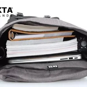 ? OKTA | Grande Style Backpack (Unisex) OKTA Grande Backpack Red Travel Laptop Hiking Bookbag | eBay main image 2